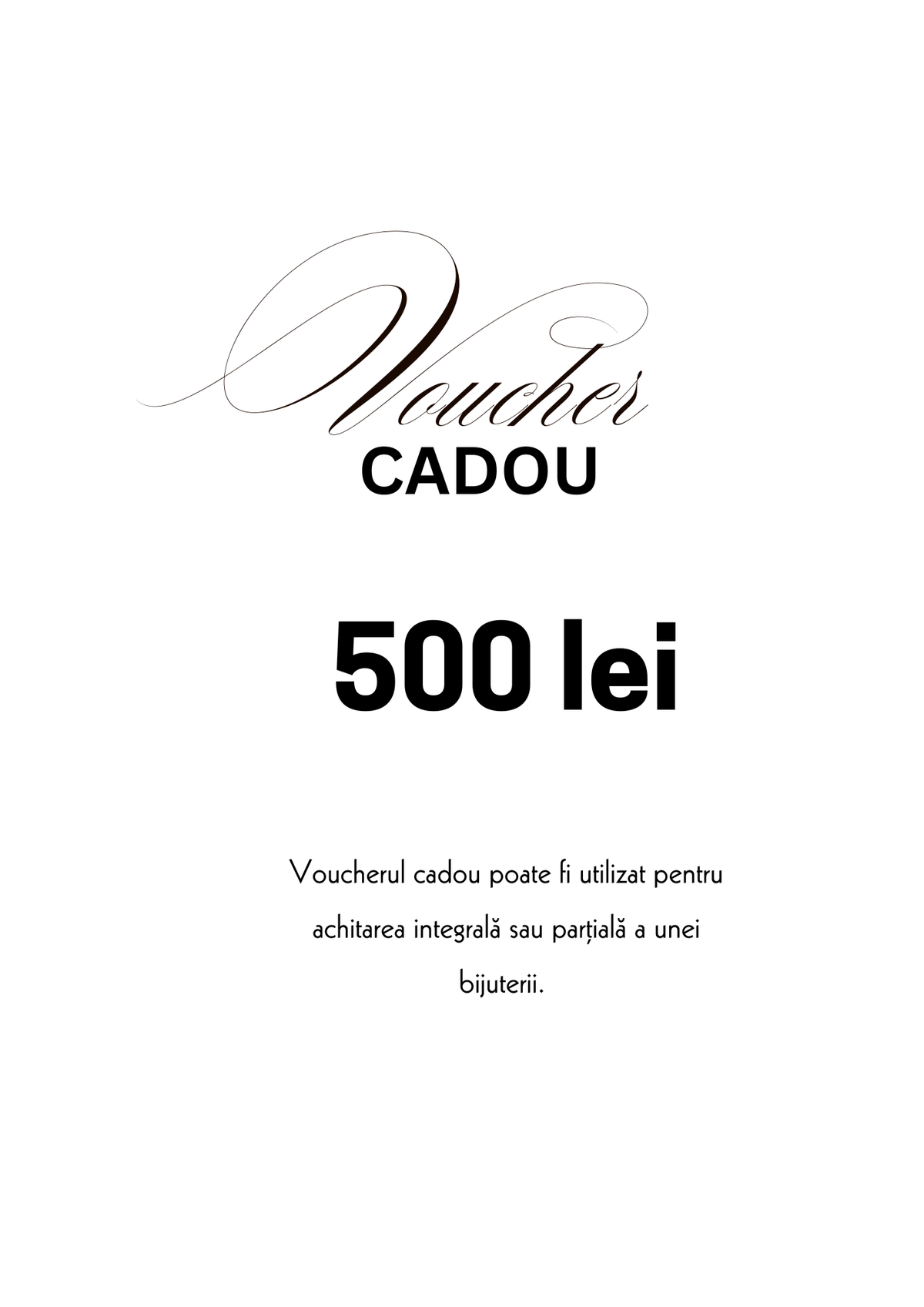 Voucher Cadou