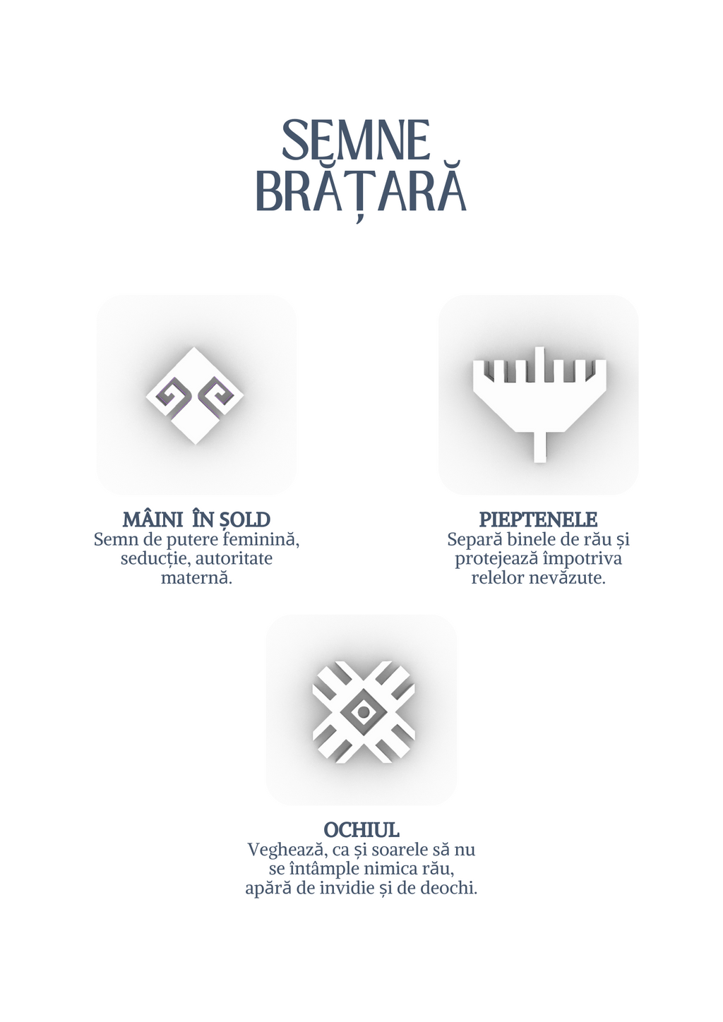 Brățară Trei Semne