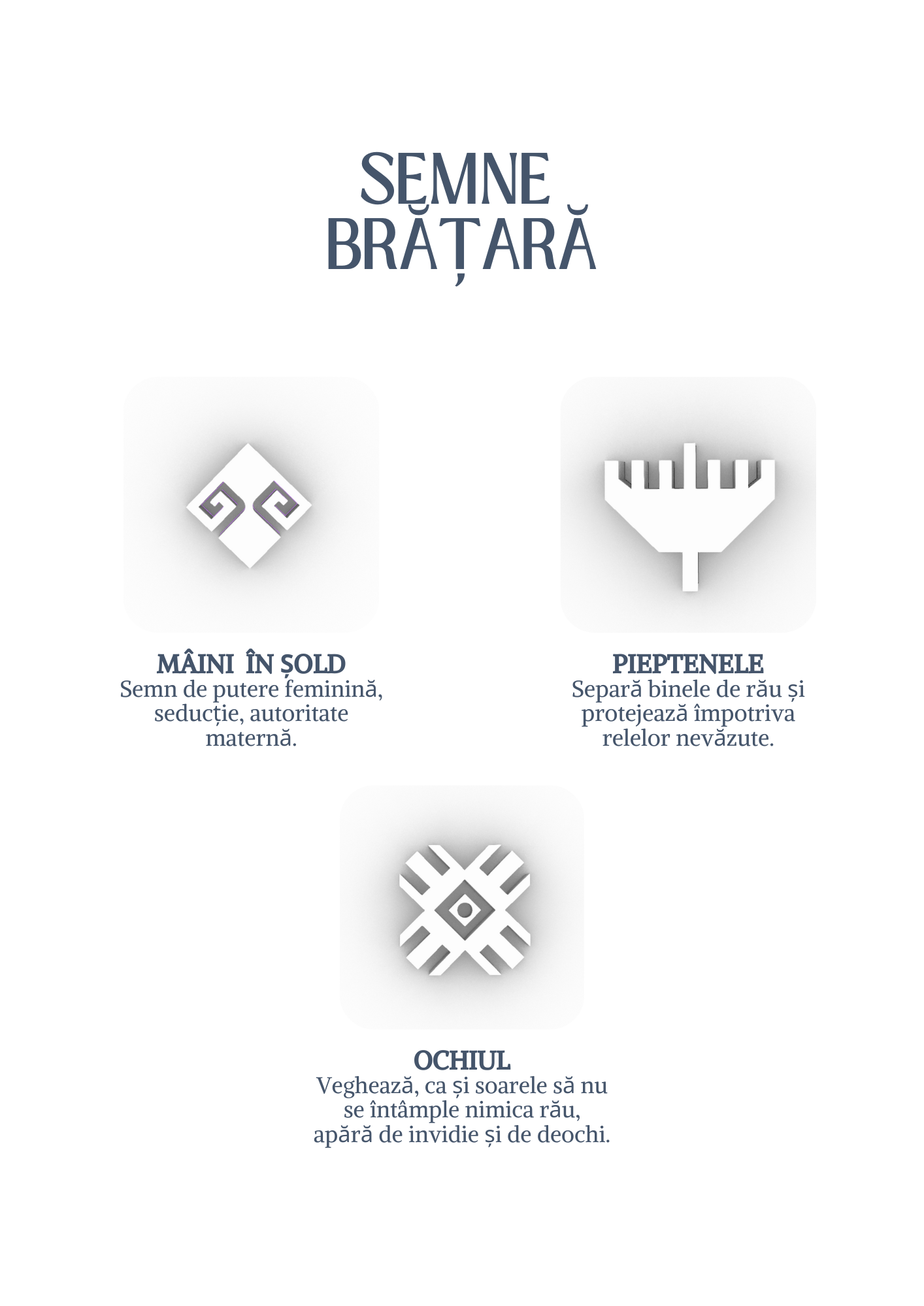 Brățară Trei Semne